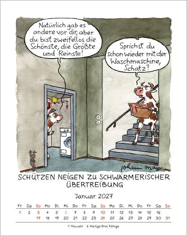 Bild: 9783819300998 | Schütze 2027 | Verlag Korsch | Kalender | Spiralbindung | 13 S. | 2027