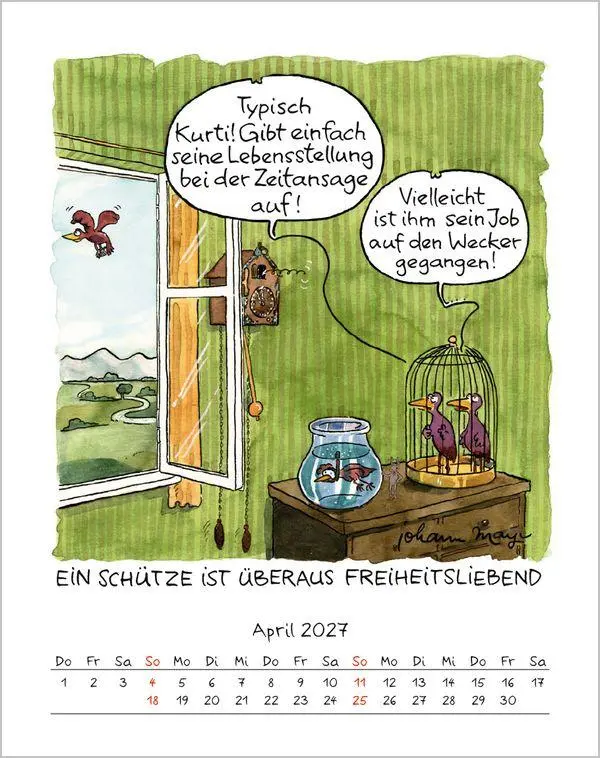 Bild: 9783819300998 | Schütze 2027 | Verlag Korsch | Kalender | Spiralbindung | 13 S. | 2027