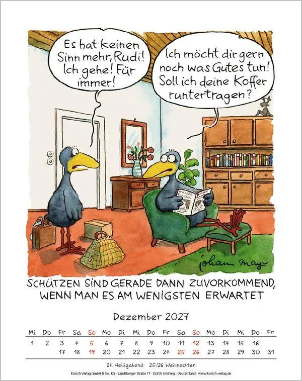 Bild: 9783819300998 | Schütze 2027 | Verlag Korsch | Kalender | Spiralbindung | 13 S. | 2027