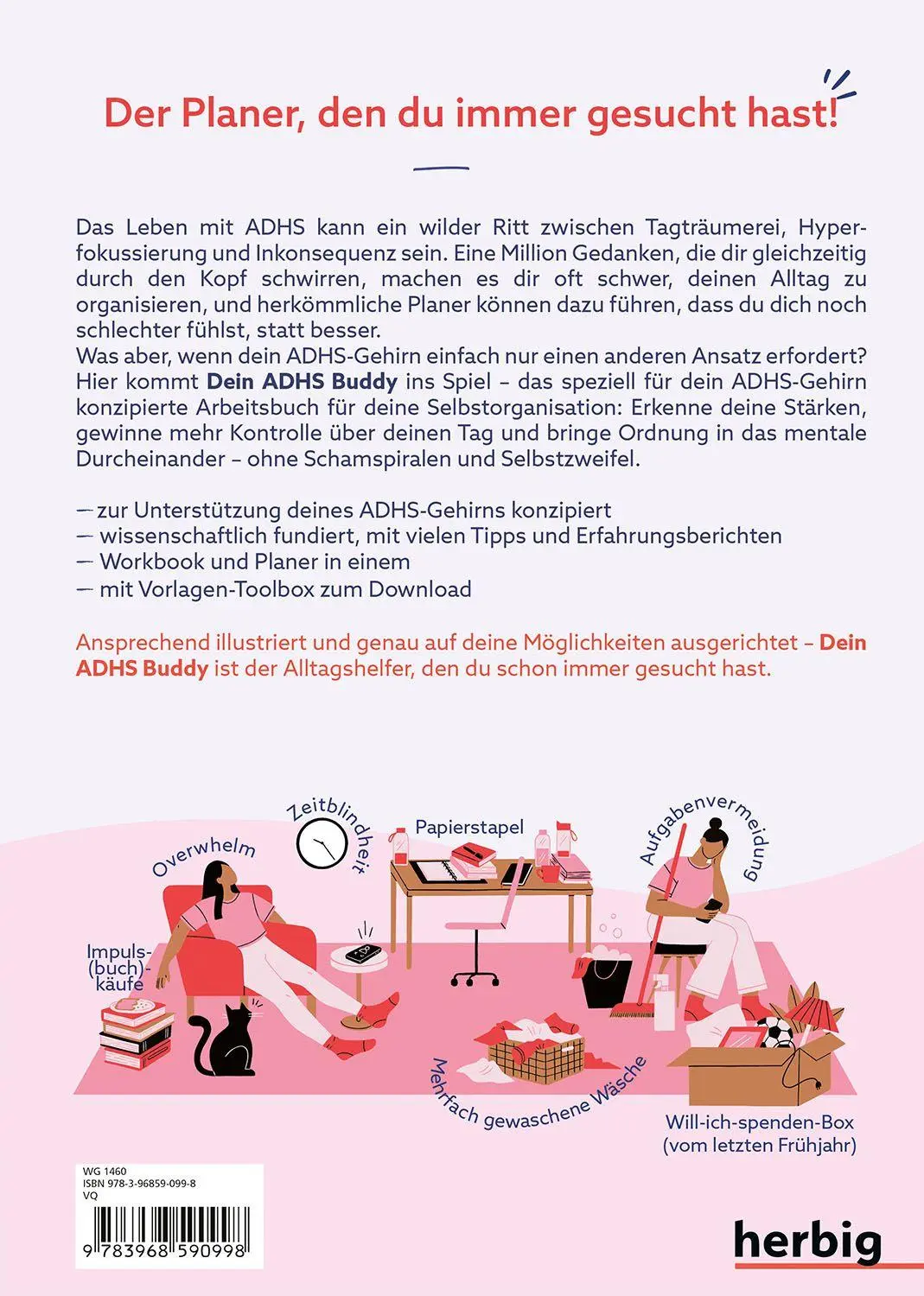 Bild: 9783968590998 | Dein ADHS Buddy | Grace Koelma | Taschenbuch | 240 S. | Deutsch | 2026