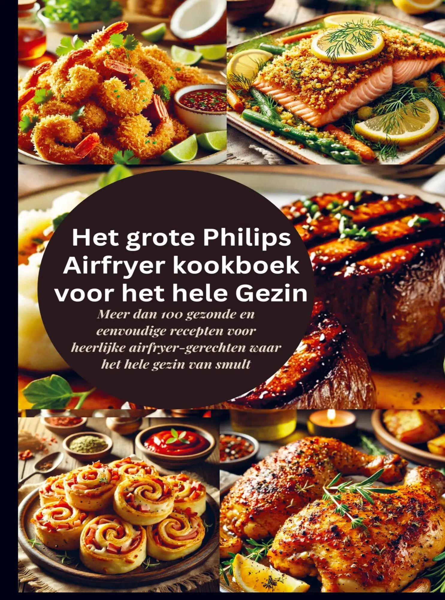 Cover: 9789403800998 | Het grote Philips Airfryer kookboek voor het hele Gezin | Leckerstein