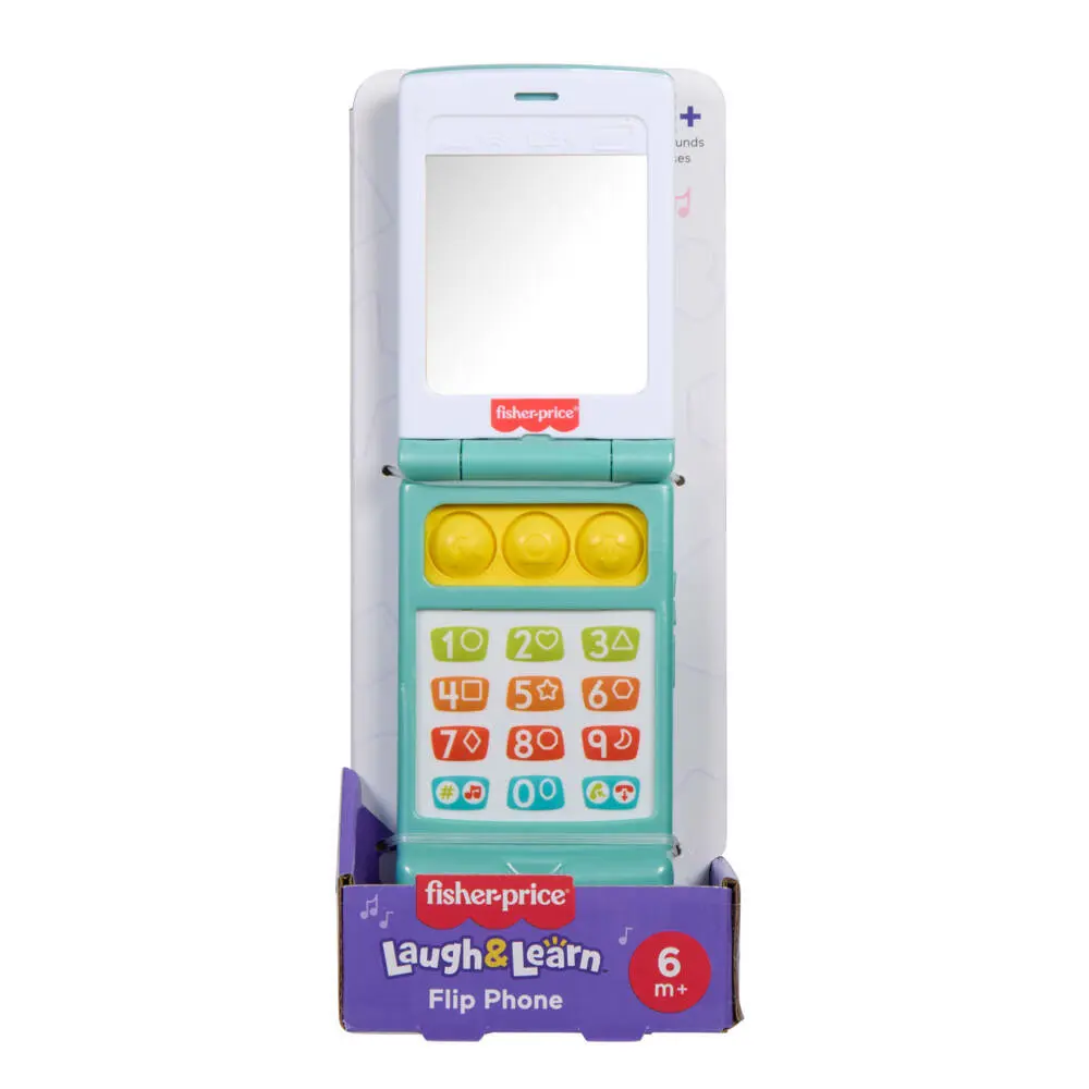 Cover: 194735381098 | Fisher-Price Lernspaß Flip Phone | Offene Verpackung | JMM31 | Deutsch