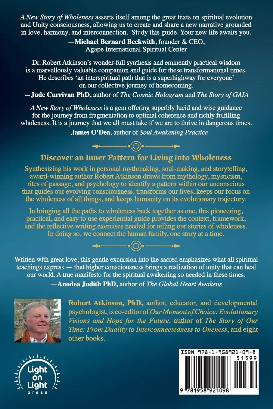 Rückseite: 9781958921098 | A New Story of Wholeness | Robert Atkinson | Taschenbuch | Englisch