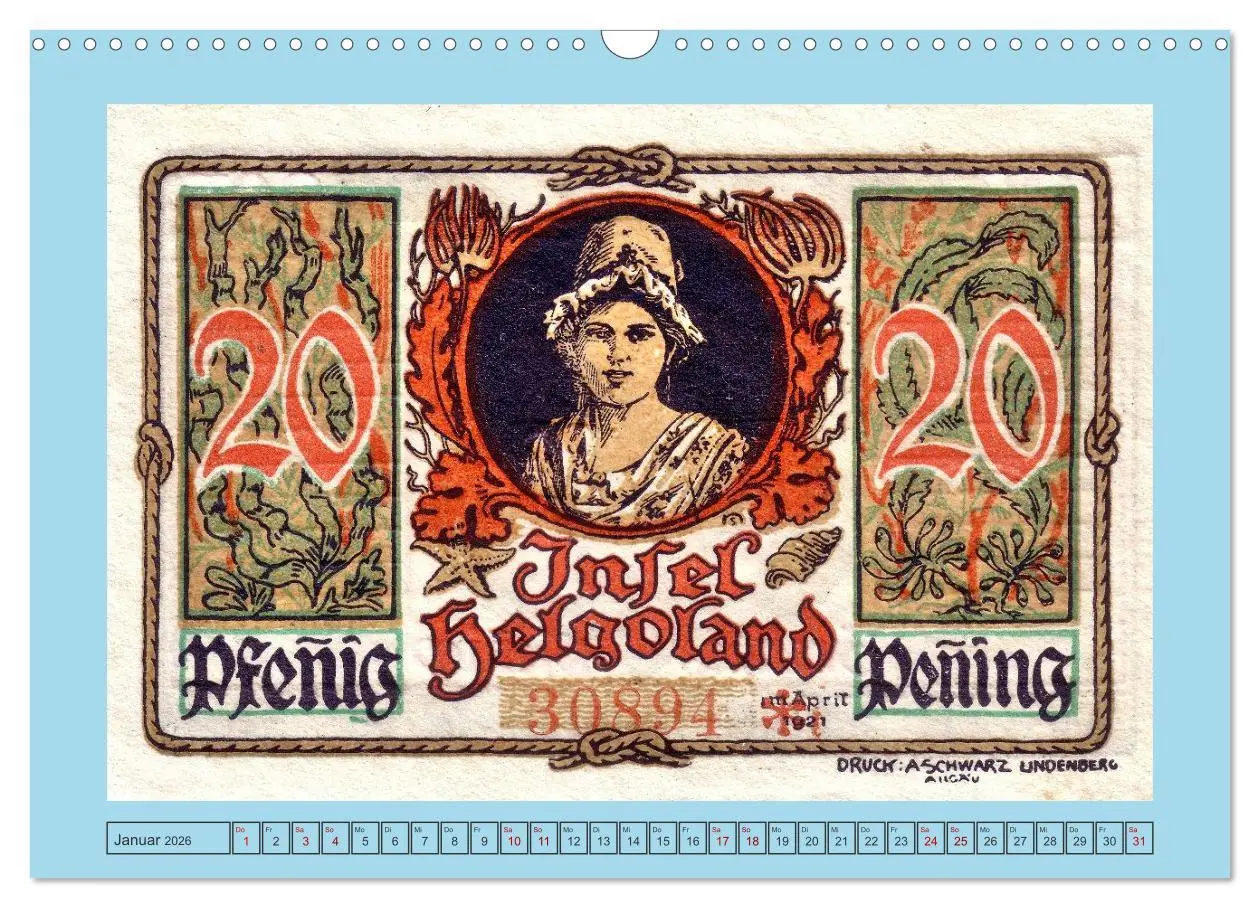 Bild: 9783457301098 | Gruß aus Helgoland (Wandkalender 2026 DIN A3 quer), CALVENDO...