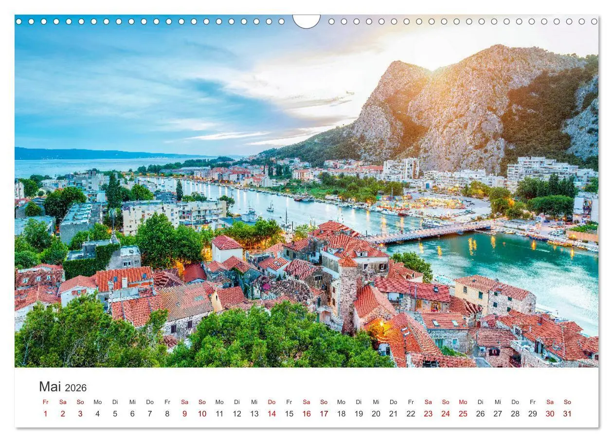 Bild: 9783457541098 | Genussmomente Kroatien (Wandkalender 2026 DIN A3 quer), CALVENDO...