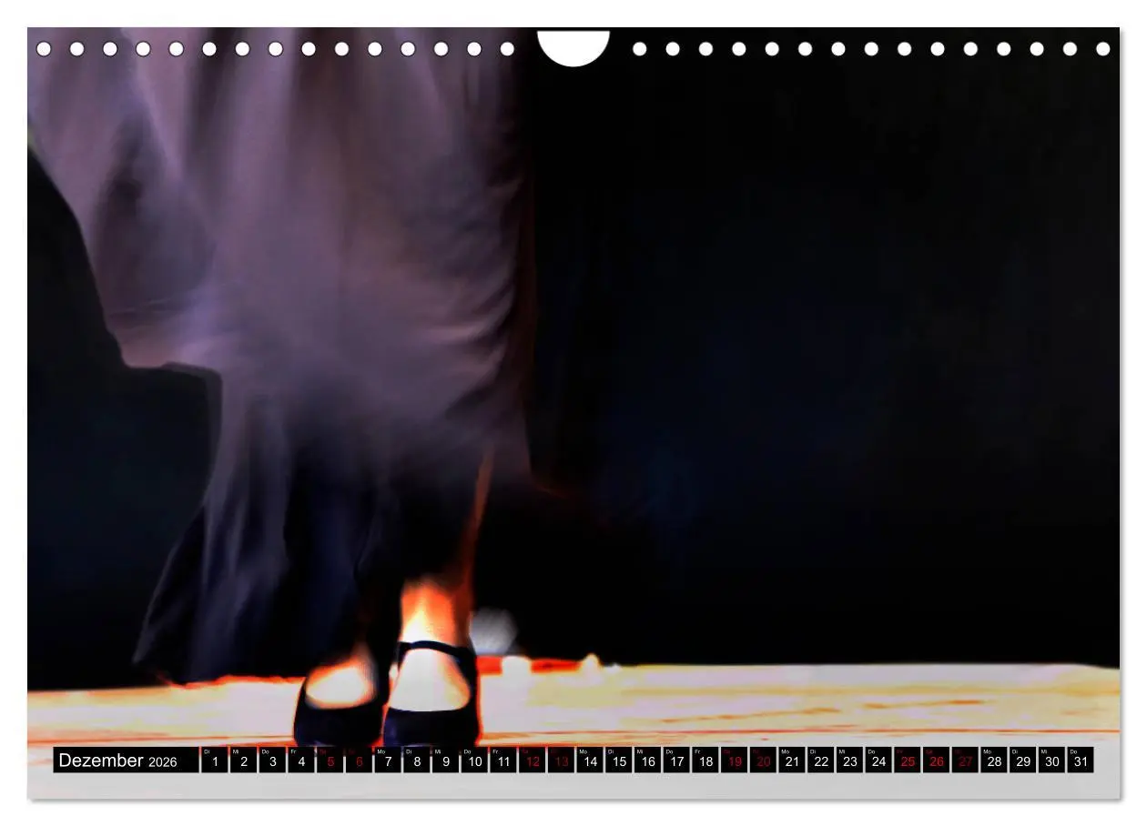 Bild: 9783457851098 | Flamenco. Spanischer Tanz (Wandkalender 2026 DIN A4 quer), CALVENDO...