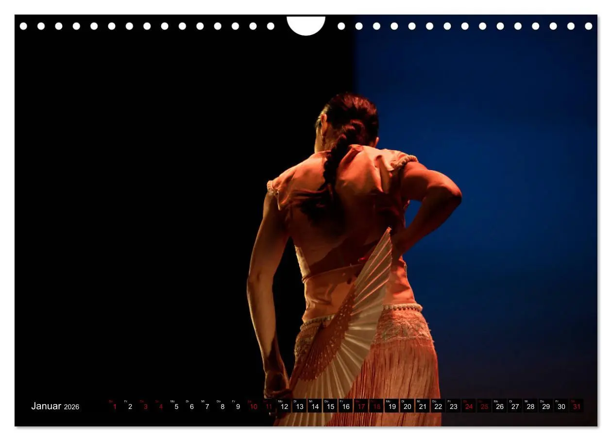 Bild: 9783457851098 | Flamenco. Spanischer Tanz (Wandkalender 2026 DIN A4 quer), CALVENDO...