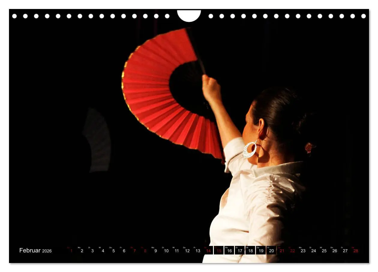 Bild: 9783457851098 | Flamenco. Spanischer Tanz (Wandkalender 2026 DIN A4 quer), CALVENDO...