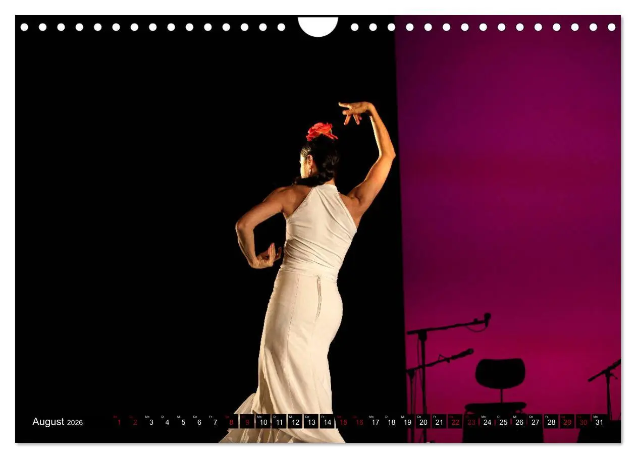 Bild: 9783457851098 | Flamenco. Spanischer Tanz (Wandkalender 2026 DIN A4 quer), CALVENDO...