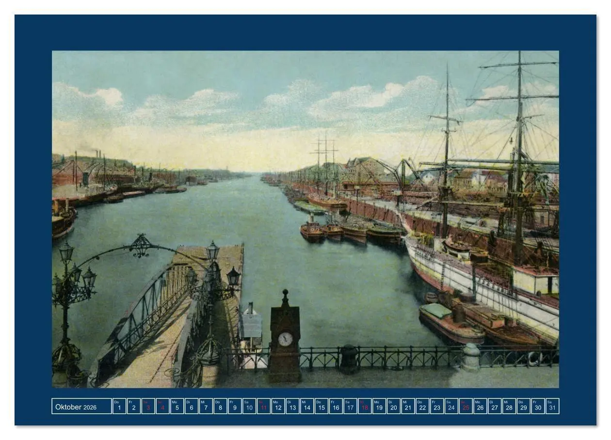 Bild: 9783457921098 | Historisches Bremen an der Weser von 1888 bis 1918 (Wandkalender...