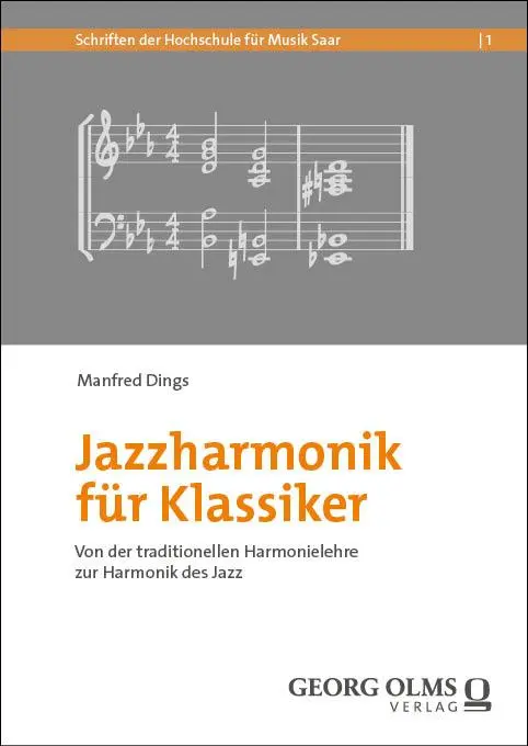 Cover: 9783487171098 | Jazzharmonik für Klassiker | Manfred Dings | Taschenbuch | 296 S.