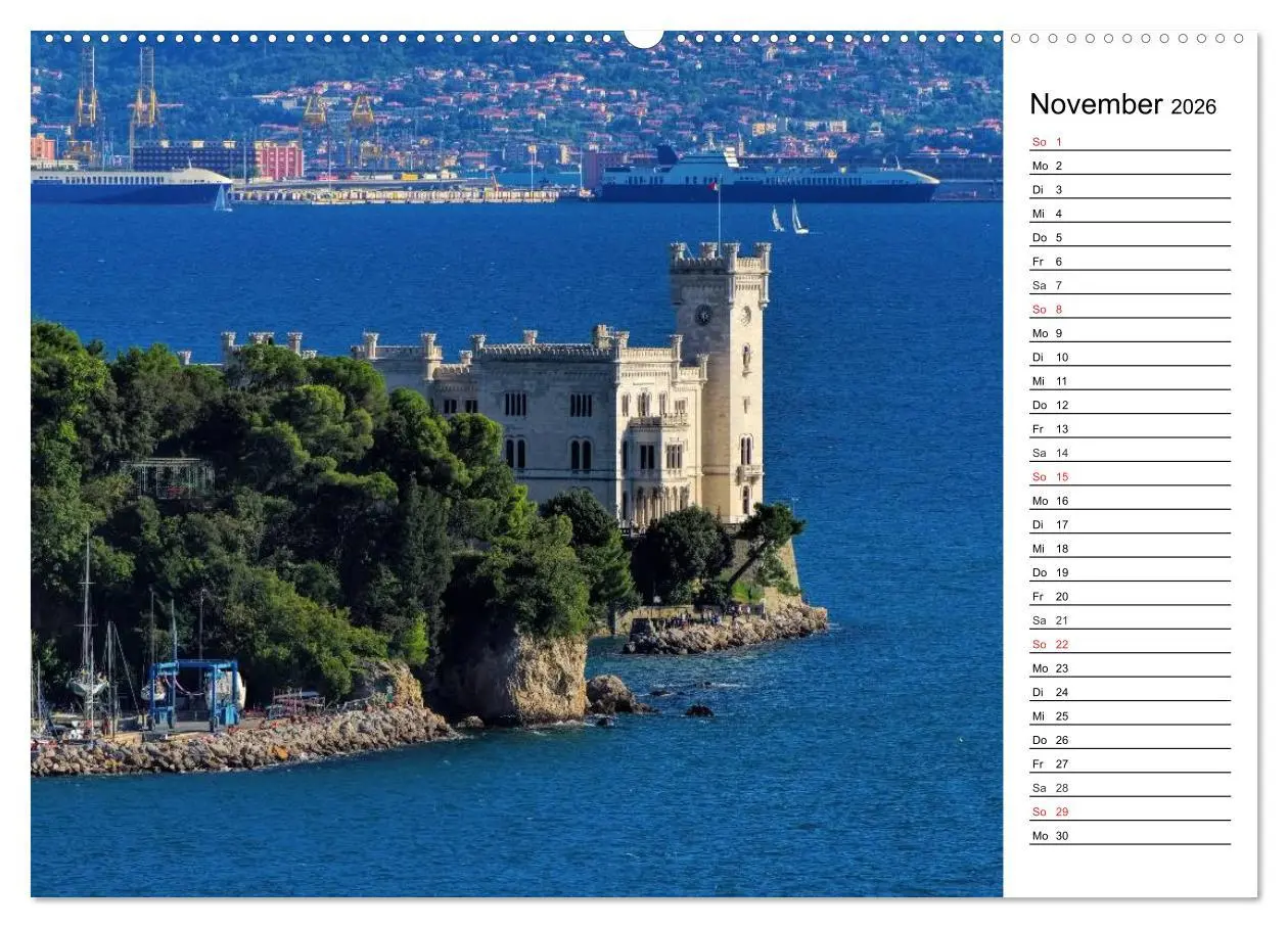 Bild: 9783516011098 | Triest - Habsburger Erbe und italienisches Flair (Wandkalender 2026...