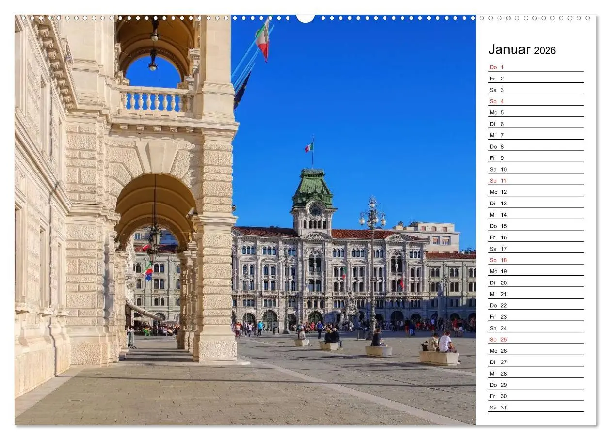 Bild: 9783516011098 | Triest - Habsburger Erbe und italienisches Flair (Wandkalender 2026...