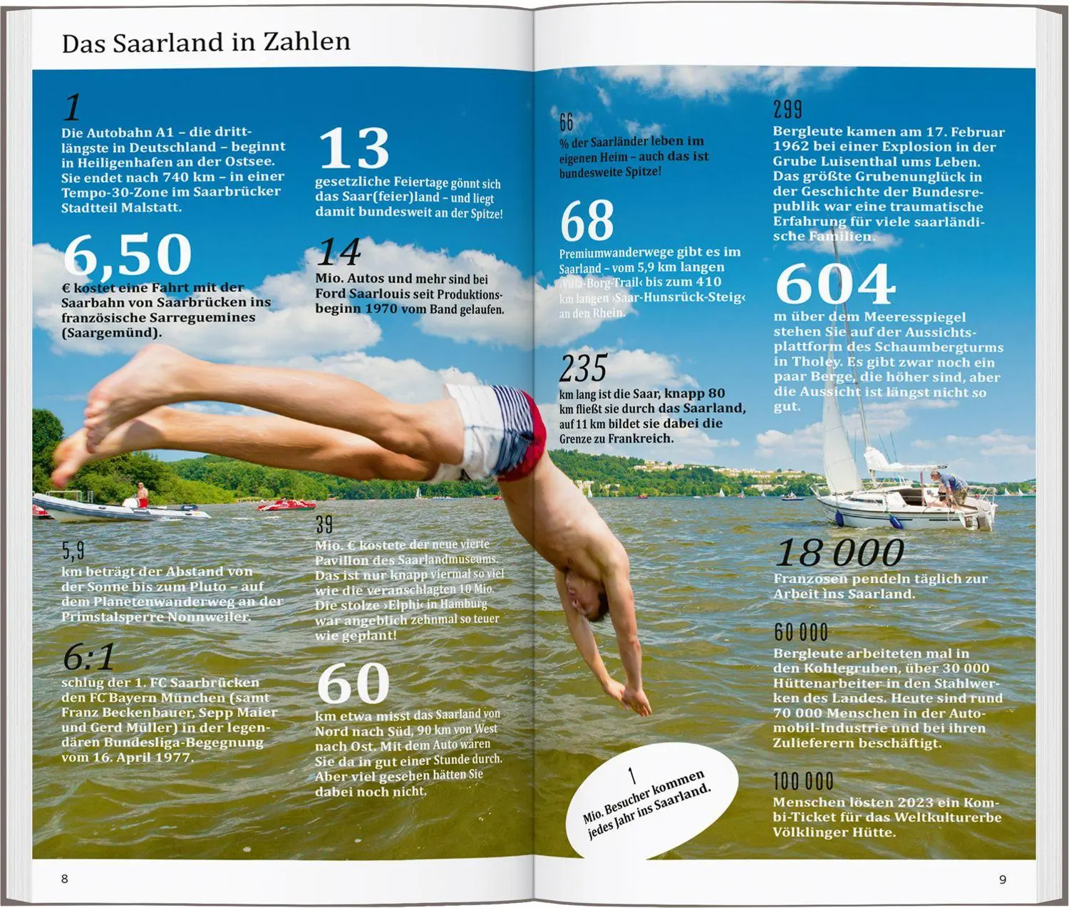 Bild: 9783616001098 | DUMONT direkt Reiseführer Saarland | Mit großem Faltplan | Taschenbuch