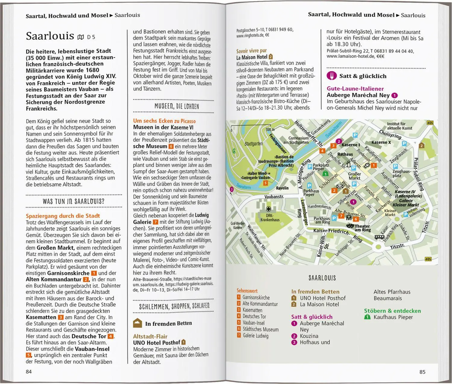 Bild: 9783616001098 | DUMONT direkt Reiseführer Saarland | Mit großem Faltplan | Taschenbuch