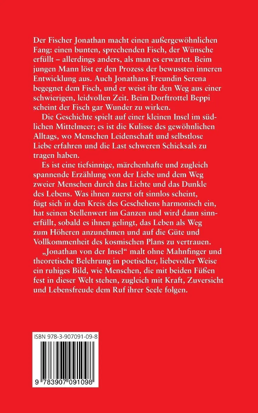 Rückseite: 9783907091098 | Jonathan von der Insel | Karin Jundt | Taschenbuch | 160 S. | Deutsch