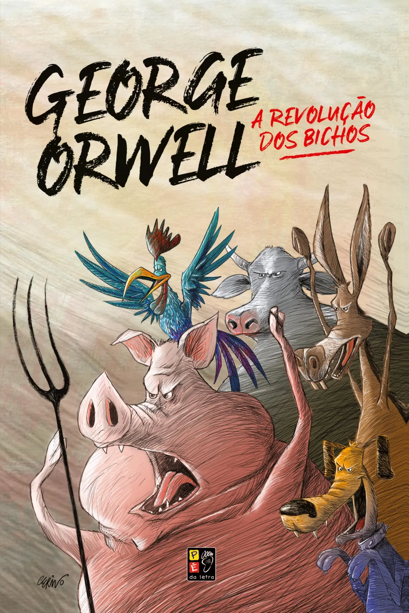 Cover: 9786586181098 | A REVOLUÇÃO DOS BICHOS | George Orwell | Taschenbuch | Portugiesisch