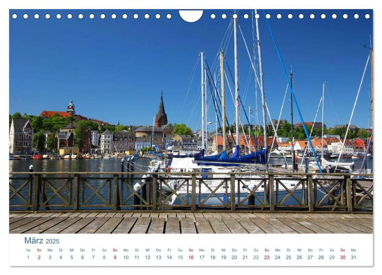 Bild: 9783435201198 | Flensburg 2025. Impressionen rund um den Hafen (Wandkalender 2025...