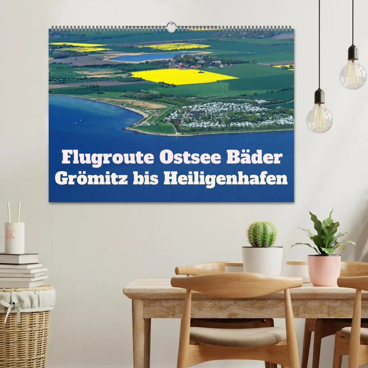 Bild: 9783457911198 | Flugroute Ostsee Bäder (Wandkalender 2026 DIN A2 quer), CALVENDO...
