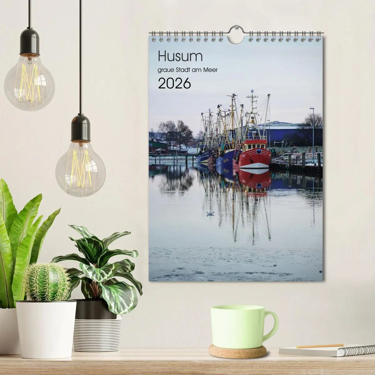 Bild: 9783516241198 | Husum - graue Stadt am Meer (Wandkalender 2026 DIN A4 hoch),...