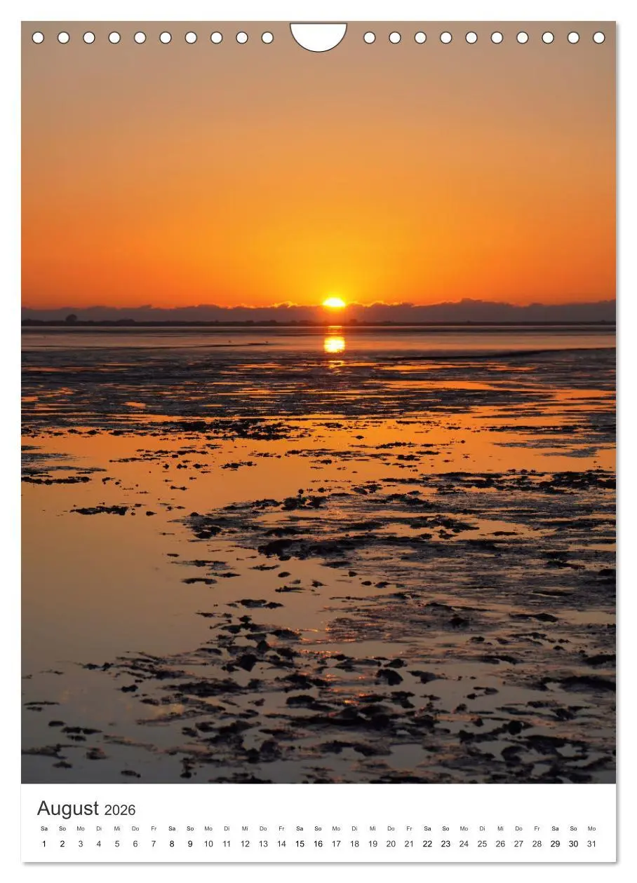 Bild: 9783516241198 | Husum - graue Stadt am Meer (Wandkalender 2026 DIN A4 hoch),...