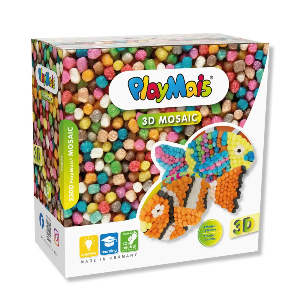 Cover: 4041077011298 | PlayMais® MOSAIC 3D FISH | In Karton | 160870 | Deutsch | 2022