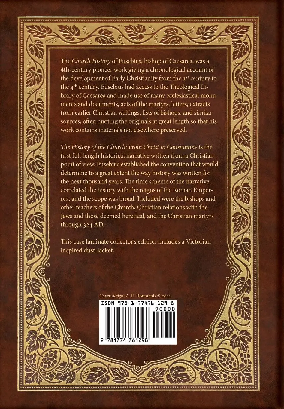 Rückseite: 9781774761298 | The History of the Church | Eusebius | Buch | Englisch | 2021