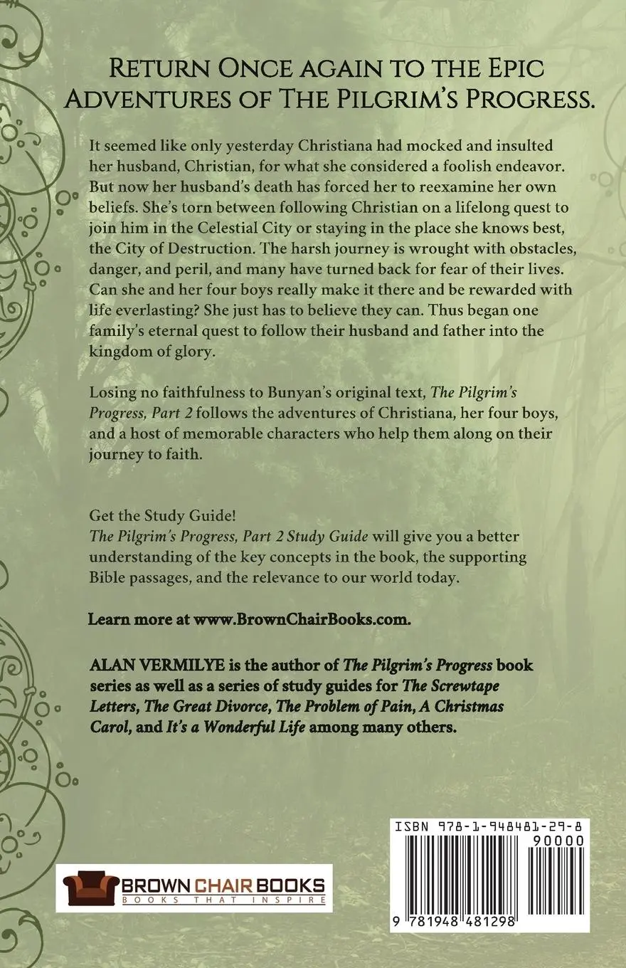Rückseite: 9781948481298 | The Pilgrim's Progress Part 2 Christiana's Journey | Vermilye (u. a.)