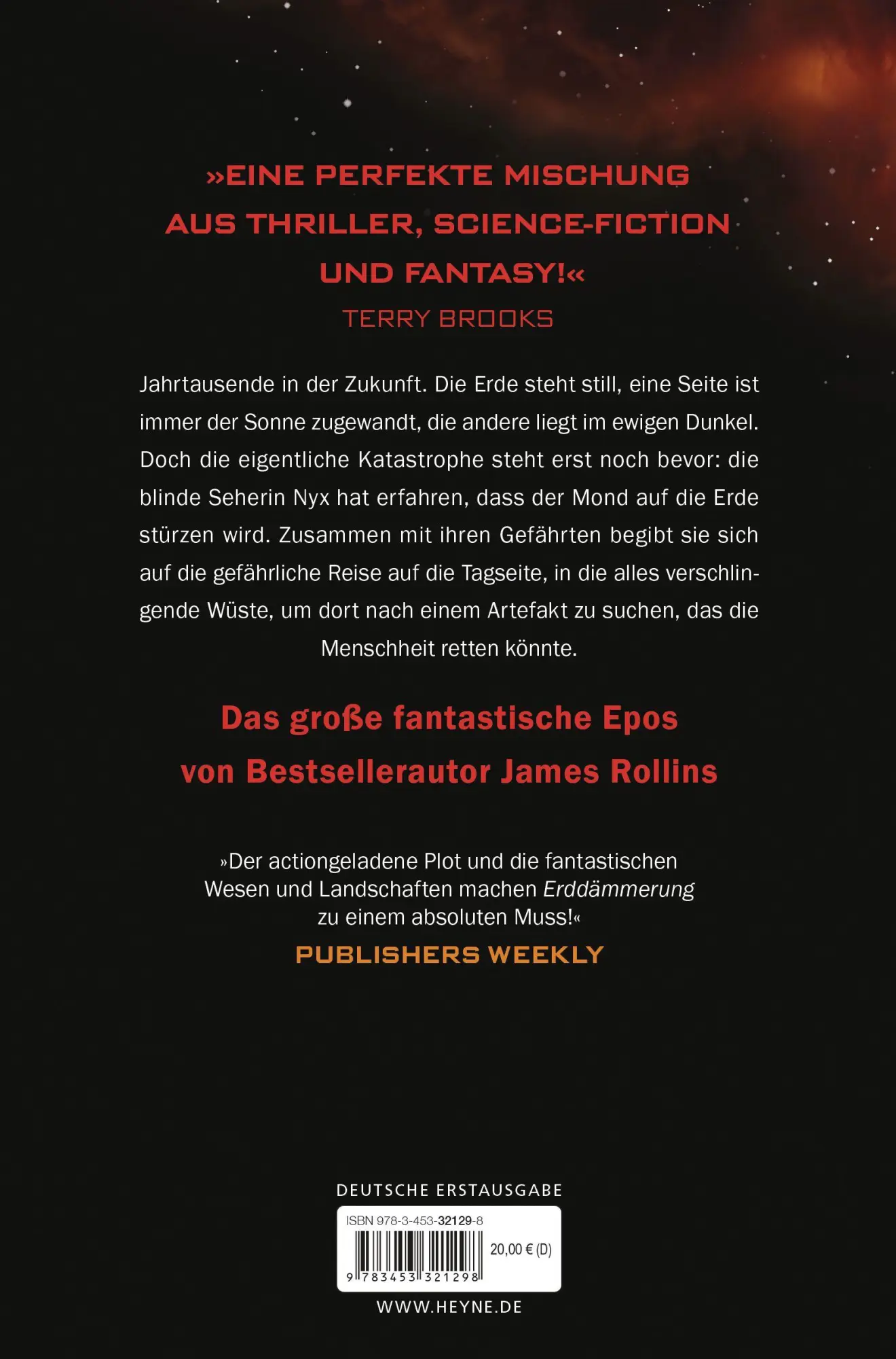 Bild: 9783453321298 | Erddämmerung - Schwarzes Glas | James Rollins | Taschenbuch | 900 S.