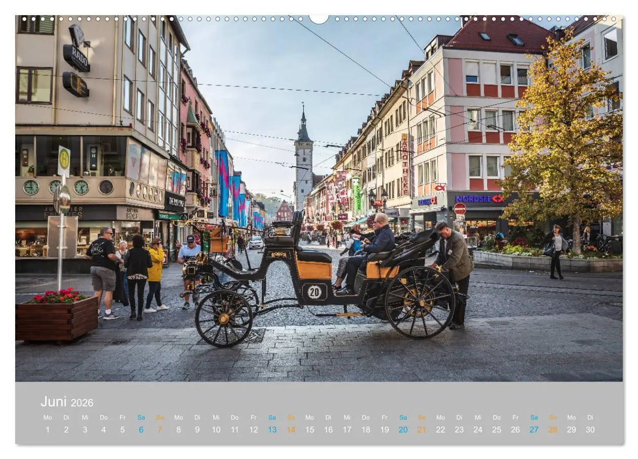 Bild: 9783457691298 | Würzburg - Stadt der Kirchen (hochwertiger Premium Wandkalender...
