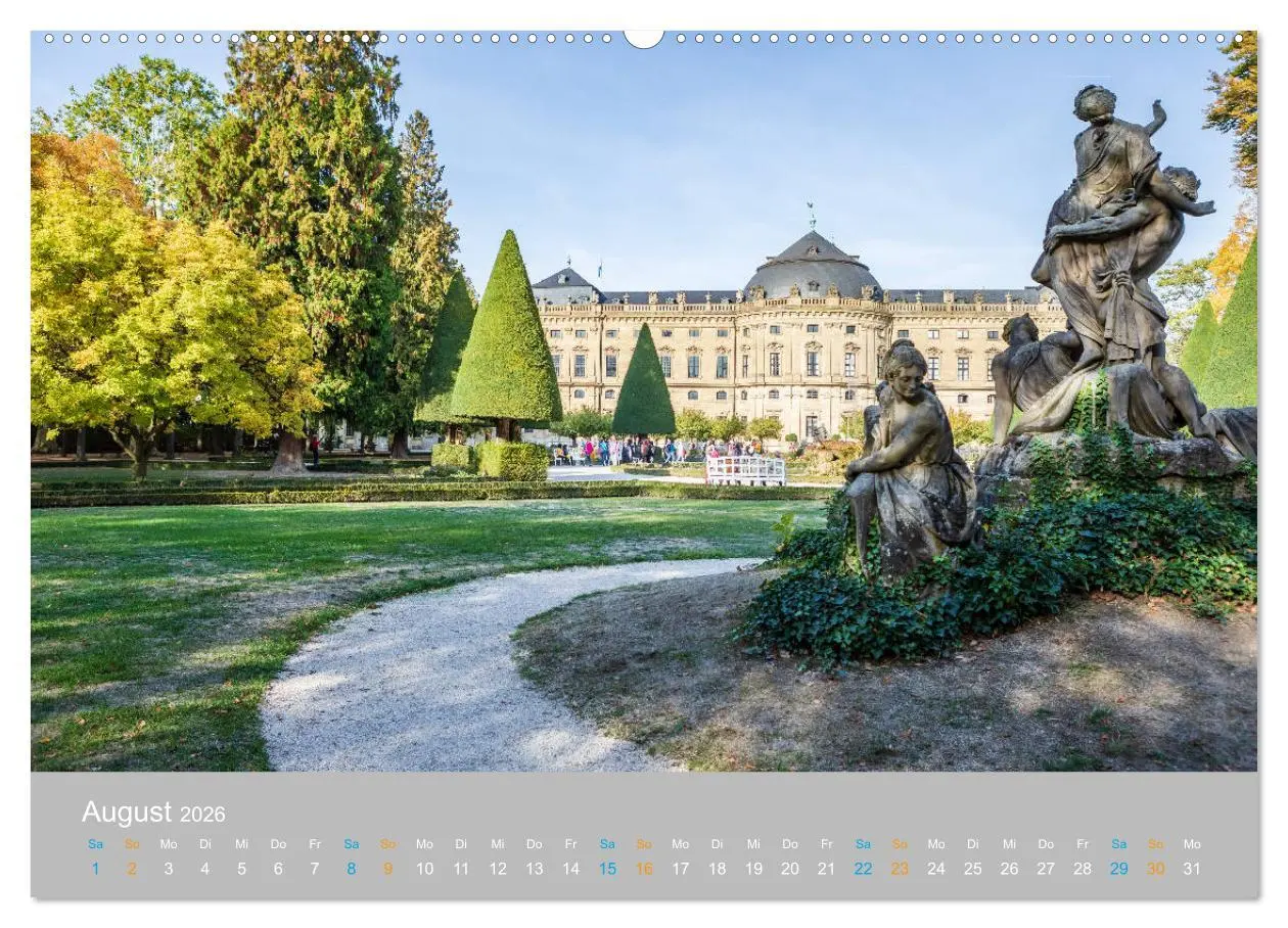 Bild: 9783457691298 | Würzburg - Stadt der Kirchen (hochwertiger Premium Wandkalender...