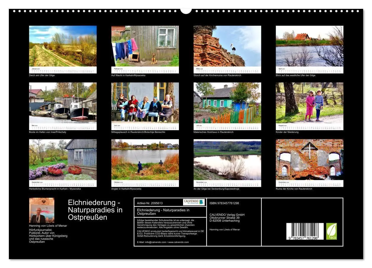 Bild: 9783457761298 | Elchniederung - Naturparadies in Ostpreußen (hochwertiger Premium...