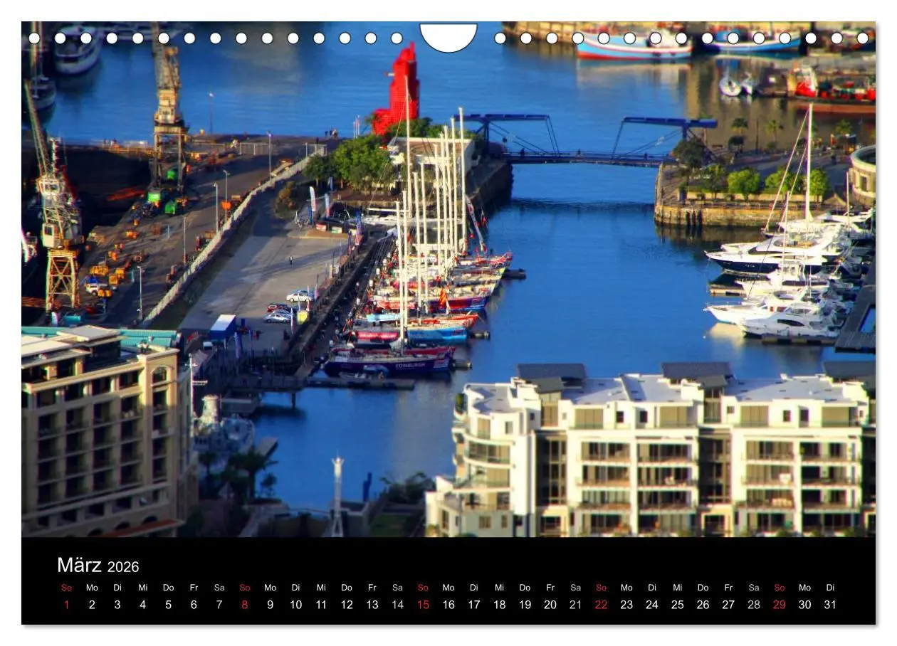 Bild: 9783516231298 | Kapstadt (Wandkalender 2026 DIN A4 quer), CALVENDO Monatskalender