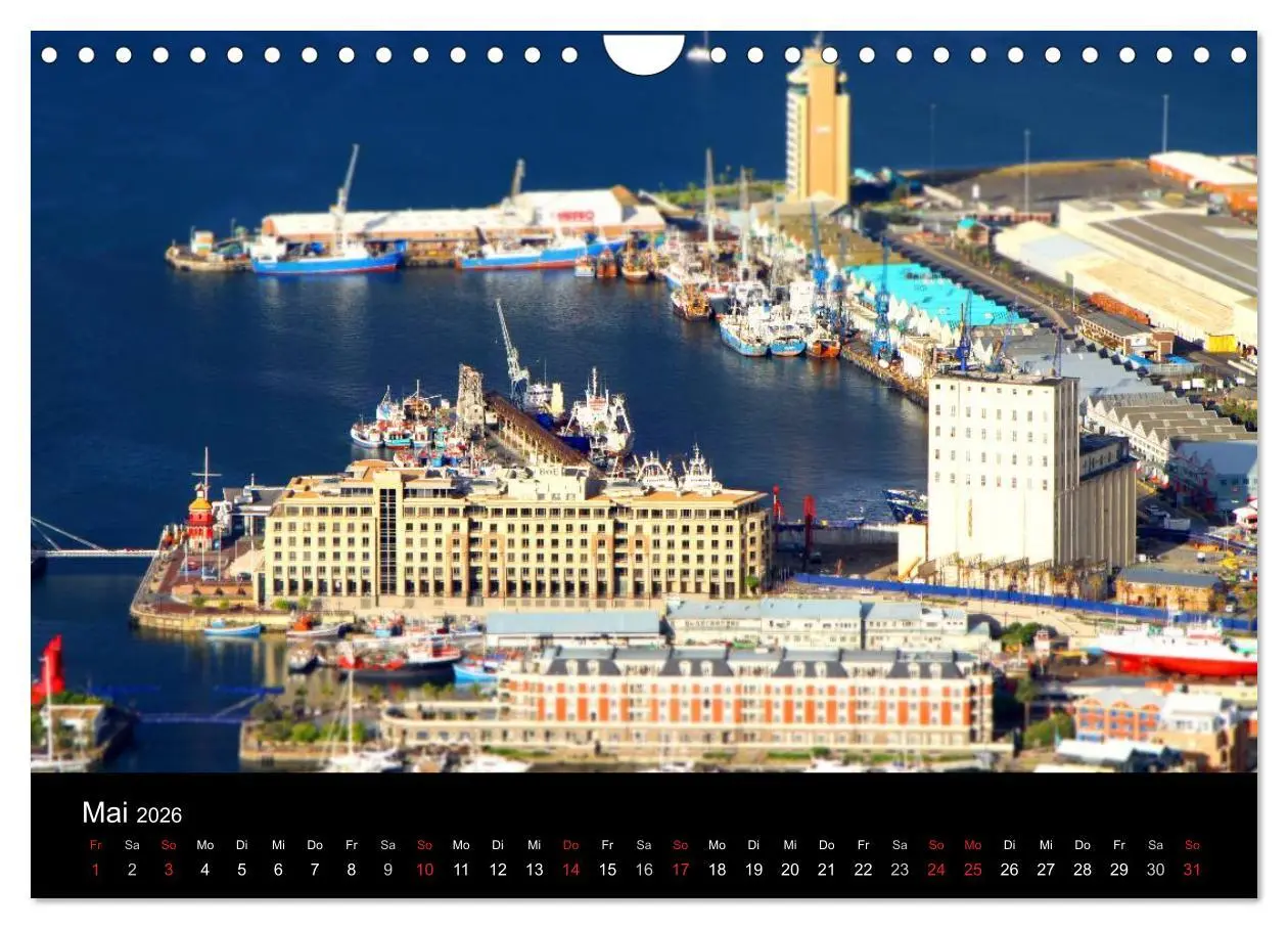 Bild: 9783516231298 | Kapstadt (Wandkalender 2026 DIN A4 quer), CALVENDO Monatskalender