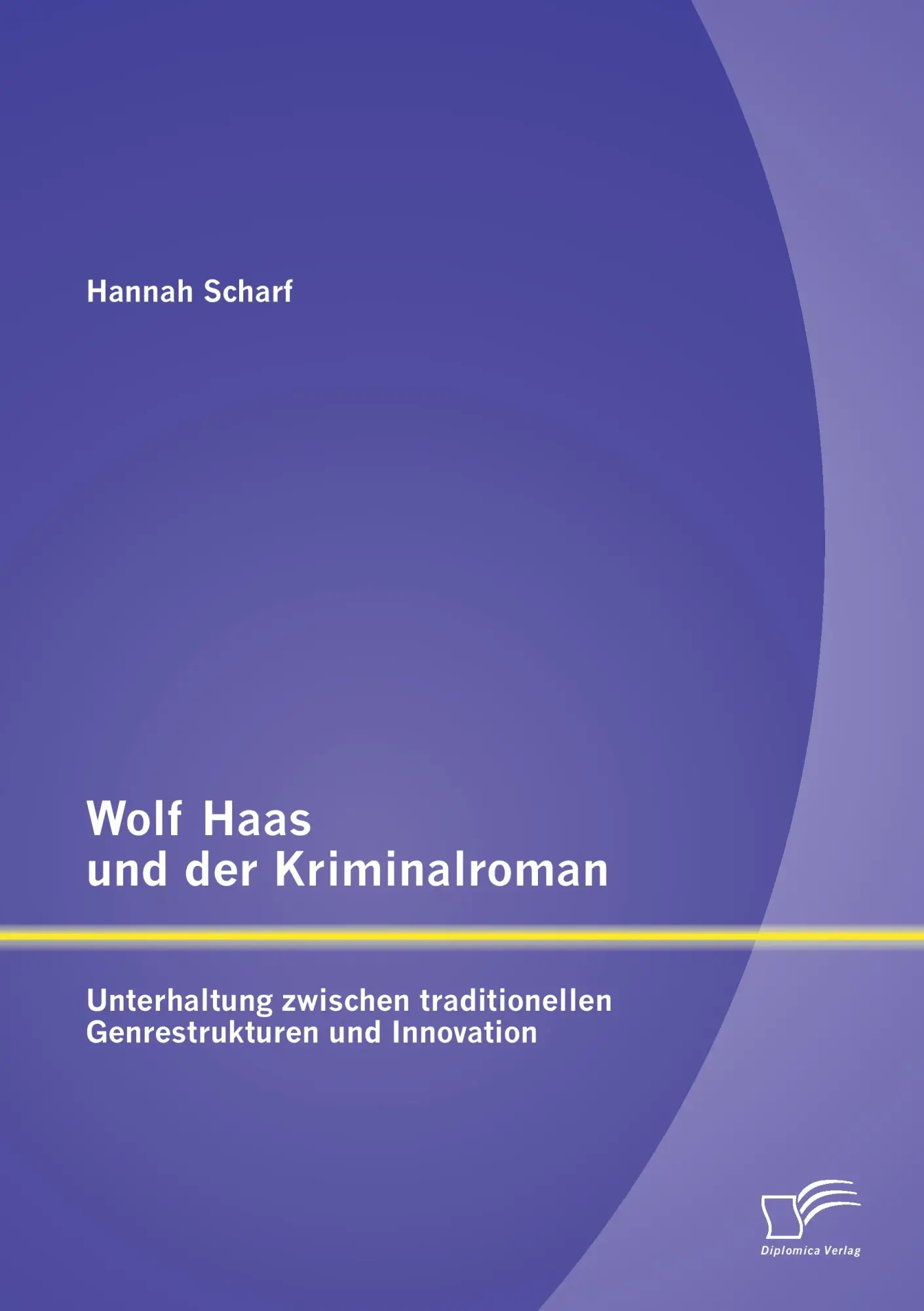 Cover: 9783842871298 | Wolf Haas und der Kriminalroman: Unterhaltung zwischen...