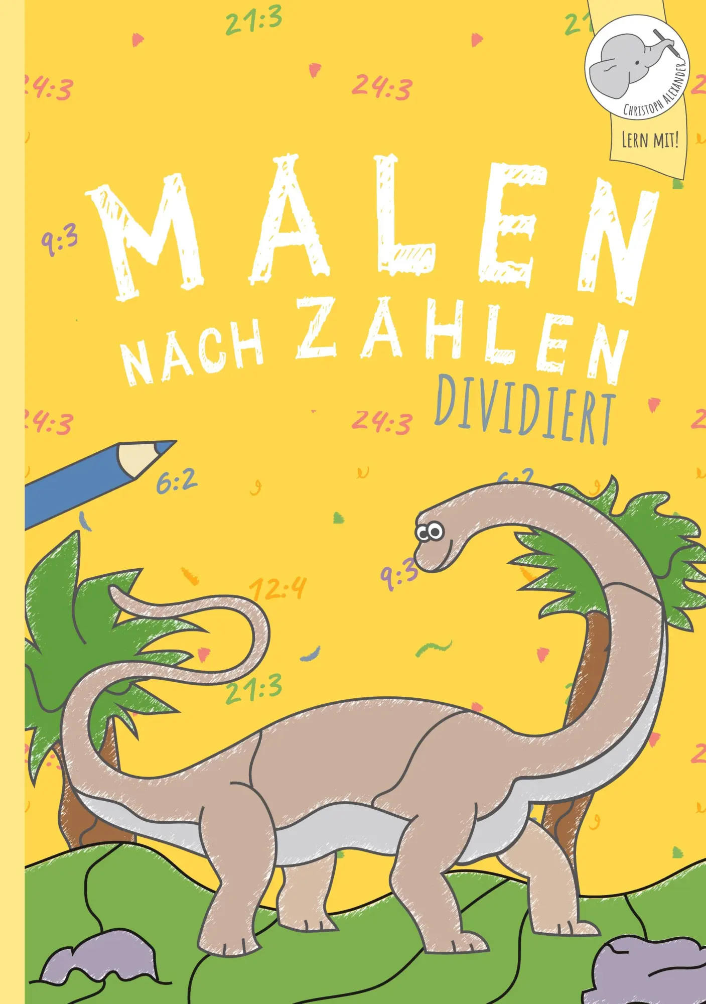 Cover: 9783903941298 | Malen nach Zahlen | Dividieren mit tollen Dinomotiven trainieren.