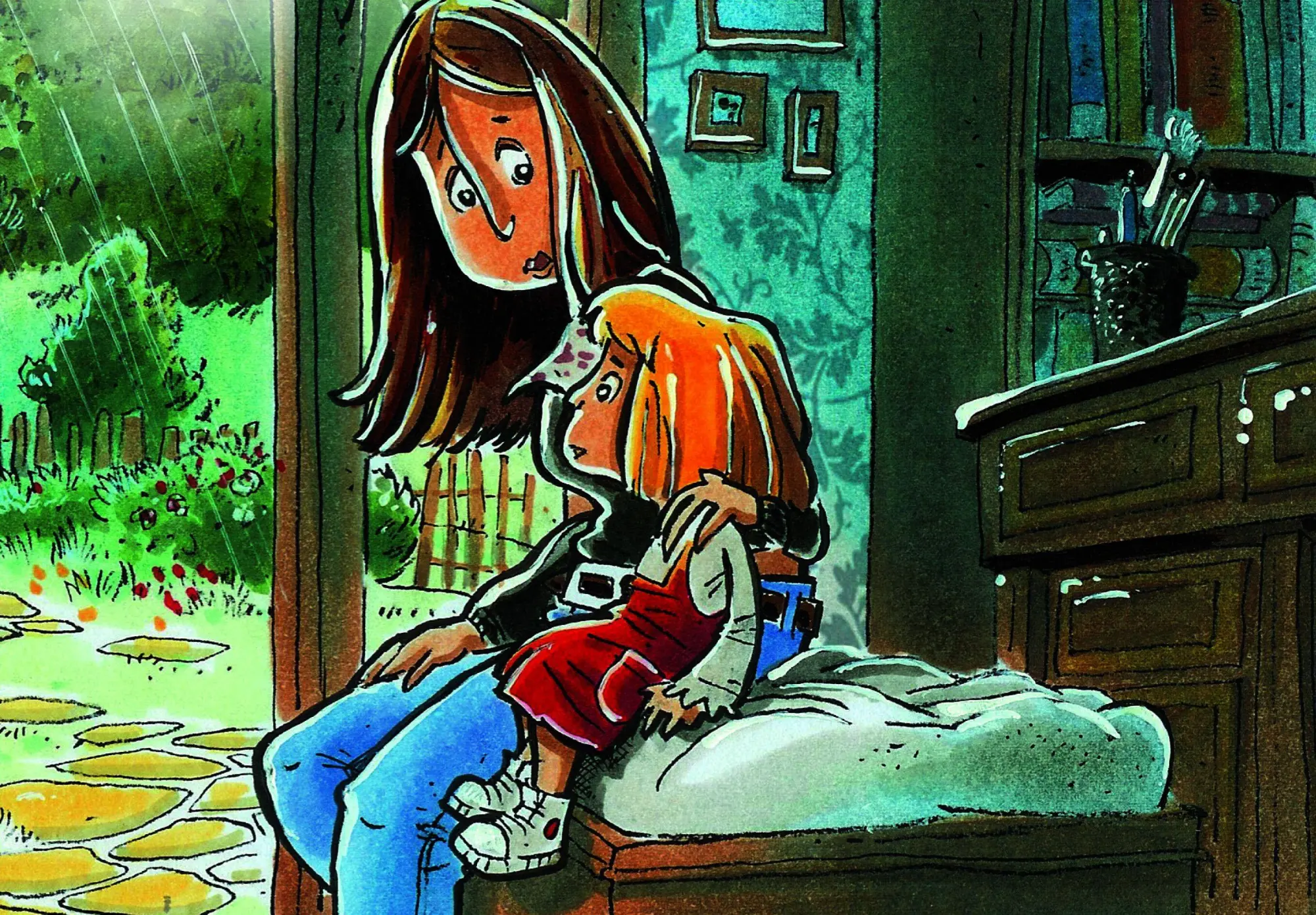 Bild: 9783941251298 | Sarahs Mama | Wenn die Mutter stirbt - ein Kinderbuch | Uwe Saegner