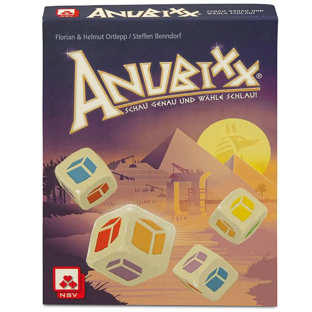 Cover: 4012426881398 | Anubixx | Nürnberger Spielkarten Verlag | Spiel | Brettspiel | Deutsch