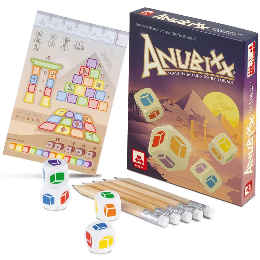 Bild: 4012426881398 | Anubixx | Nürnberger Spielkarten Verlag | Spiel | Brettspiel | Deutsch