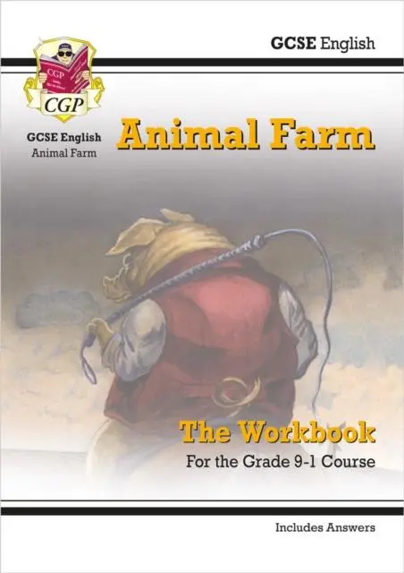 Cover: 9781789081398 | GCSE English - Animal Farm Workbook (includes Answers) | Cgp Books