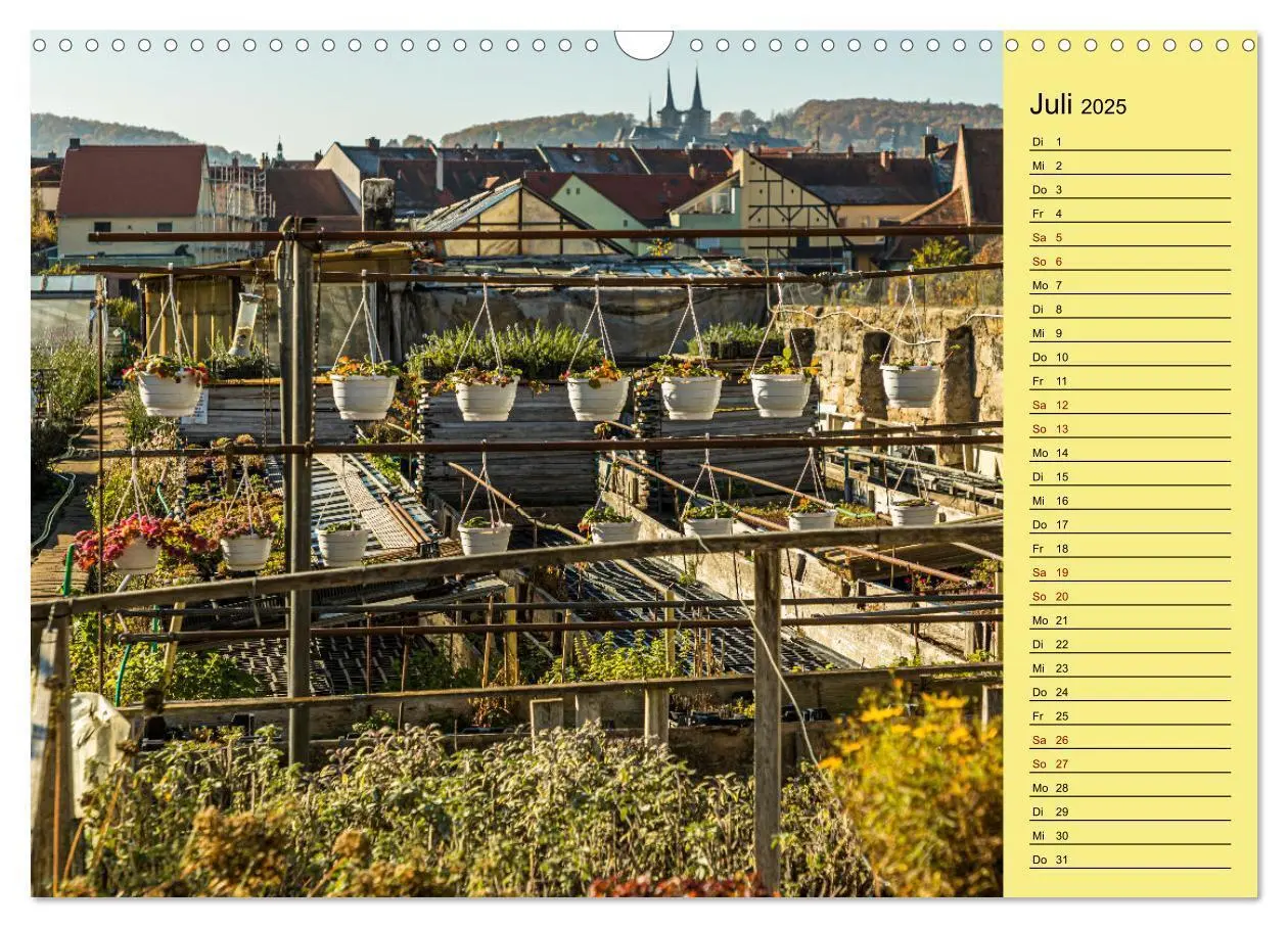 Bild: 9783435041398 | Welterbe Gärtnerstadt Bamberg (Wandkalender 2025 DIN A3 quer),...