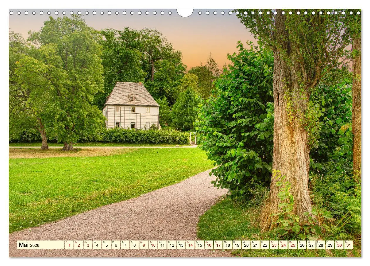 Bild: 9783457511398 | Weimar - Kulturstadt im Herzen Europas (Wandkalender 2026 DIN A3...