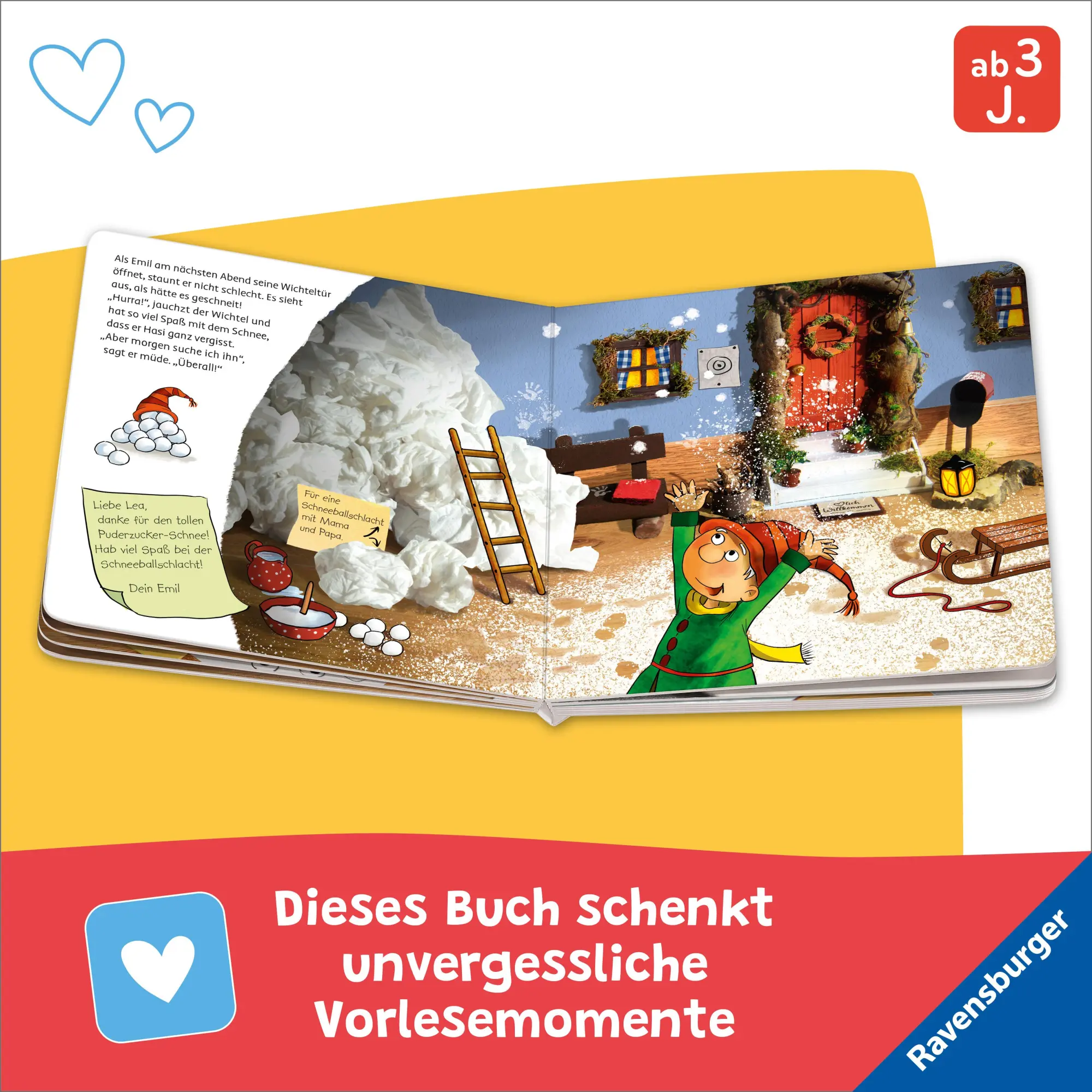 Bild: 9783473421398 | Ein Wichtel wohnt bei uns | Mein erstes Wichteltür-Buch | Schuld