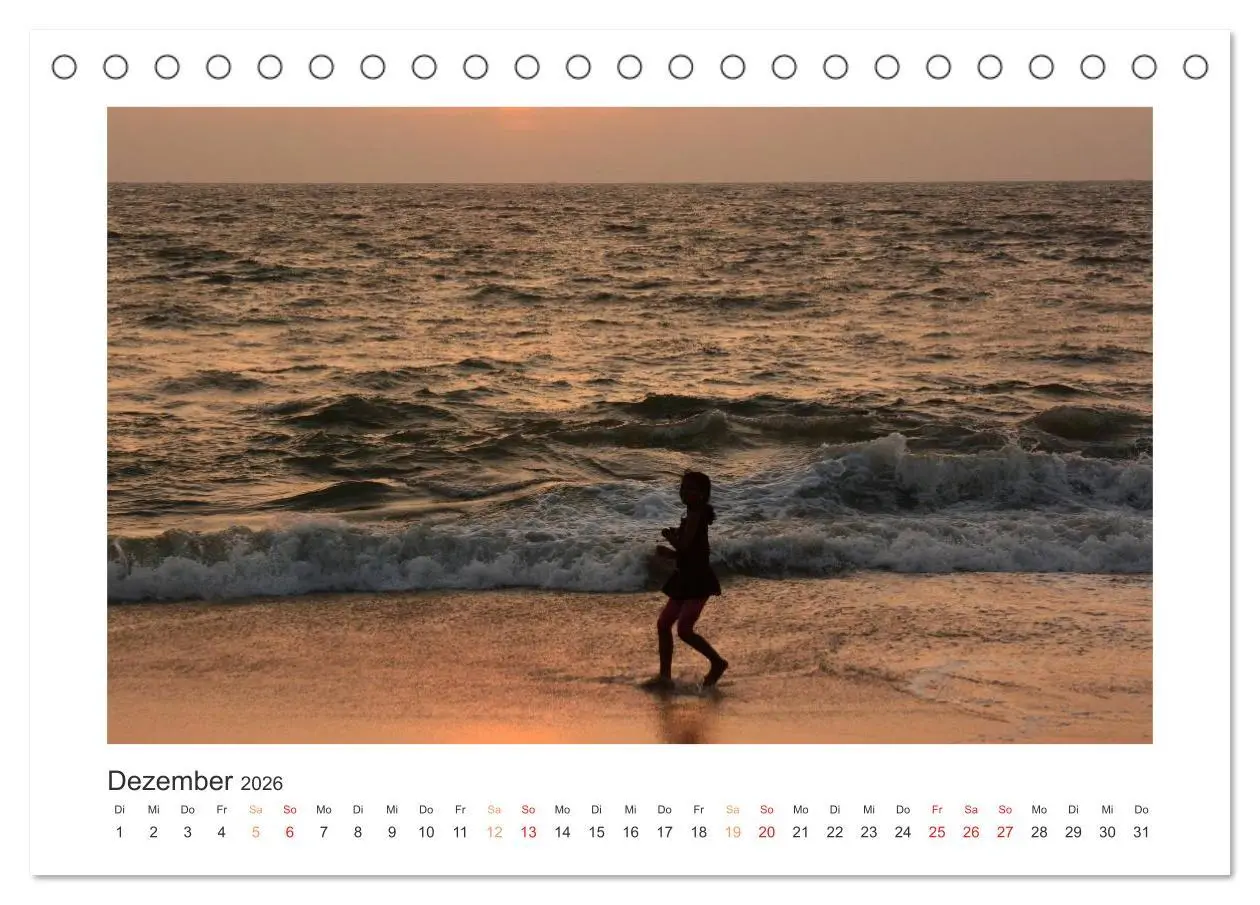 Bild: 9783516221398 | Kerala - Im Süden Indiens (Tischkalender 2026 DIN A5 quer),...