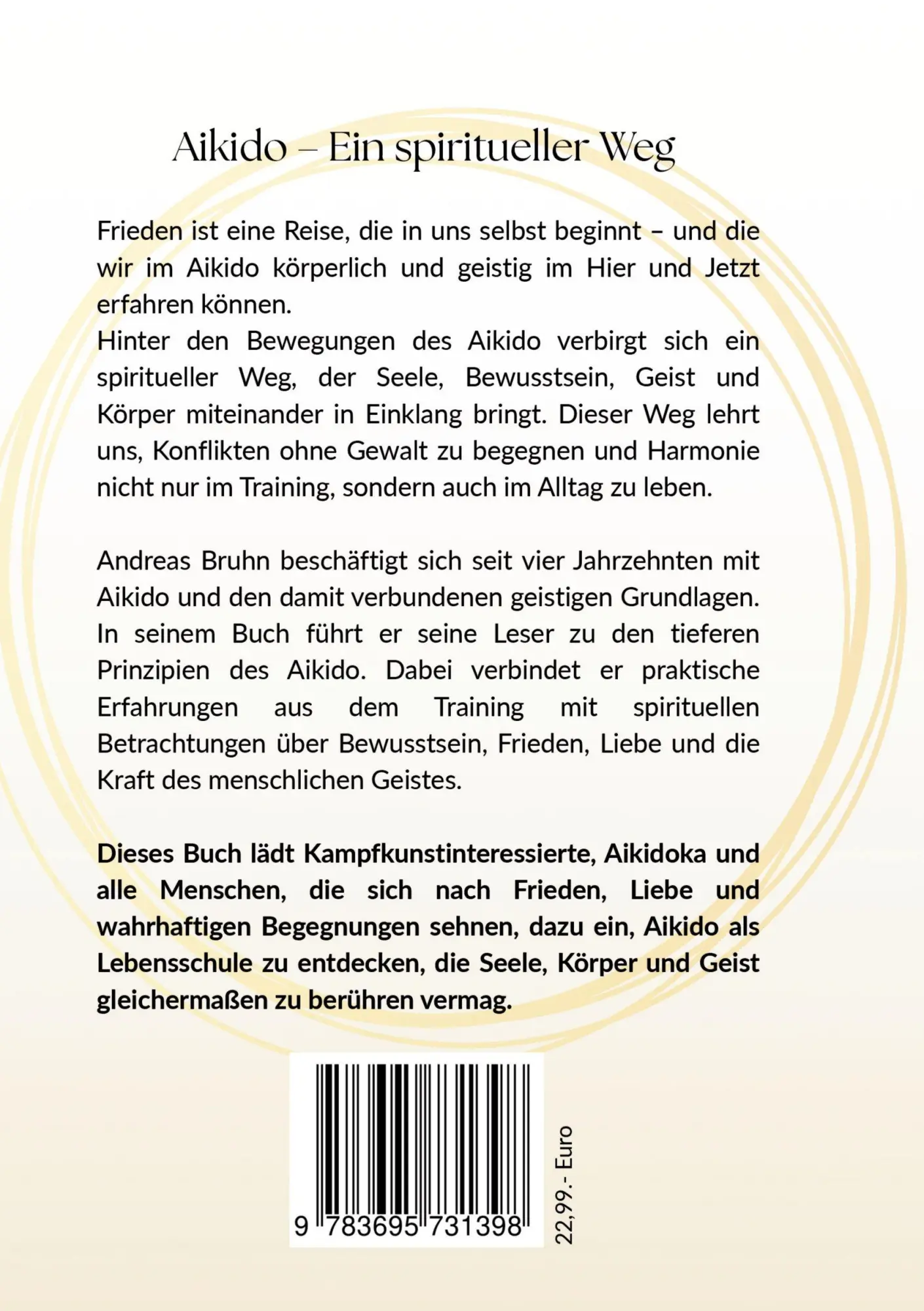 Rückseite: 9783695731398 | Aikido. Ein spiritueller Weg | Andreas Bruhn | Taschenbuch | 226 S.