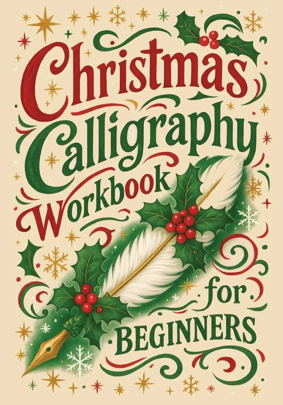 Cover: 9788368391398 | Christmas Calligraphy Workbook For Beginners | Life Daily Style | Buch