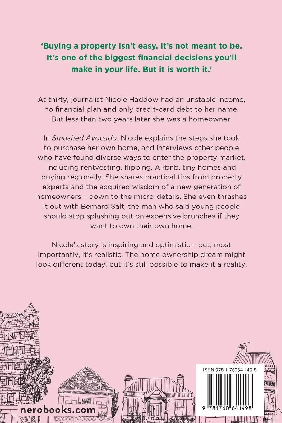 Rückseite: 9781760641498 | Smashed Avocado | Nicole Haddow | Taschenbuch | Englisch | 2019 | Nero