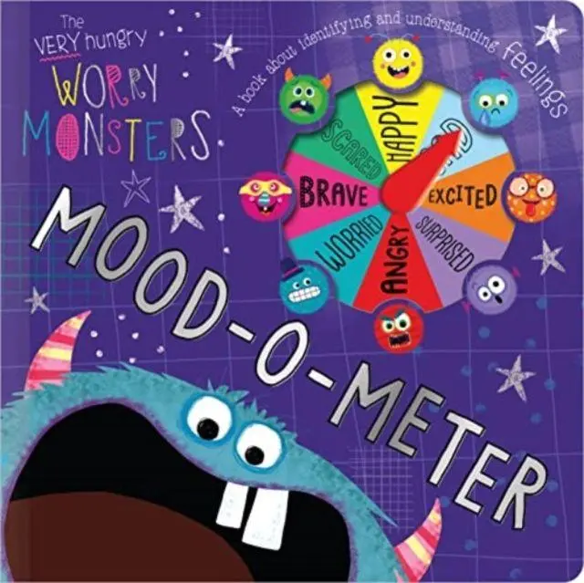 Cover: 9781803371498 | The Very Hungry Worry Monsters: Mood-O-Meter | Alexandra Robinson