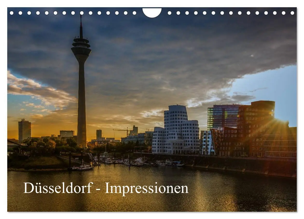 Cover: 9783435651498 | Düsseldorf - Impressionen (Wandkalender 2025 DIN A4 quer), CALVENDO...