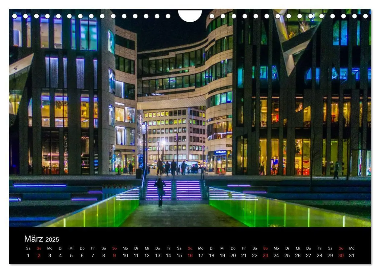 Bild: 9783435651498 | Düsseldorf - Impressionen (Wandkalender 2025 DIN A4 quer), CALVENDO...